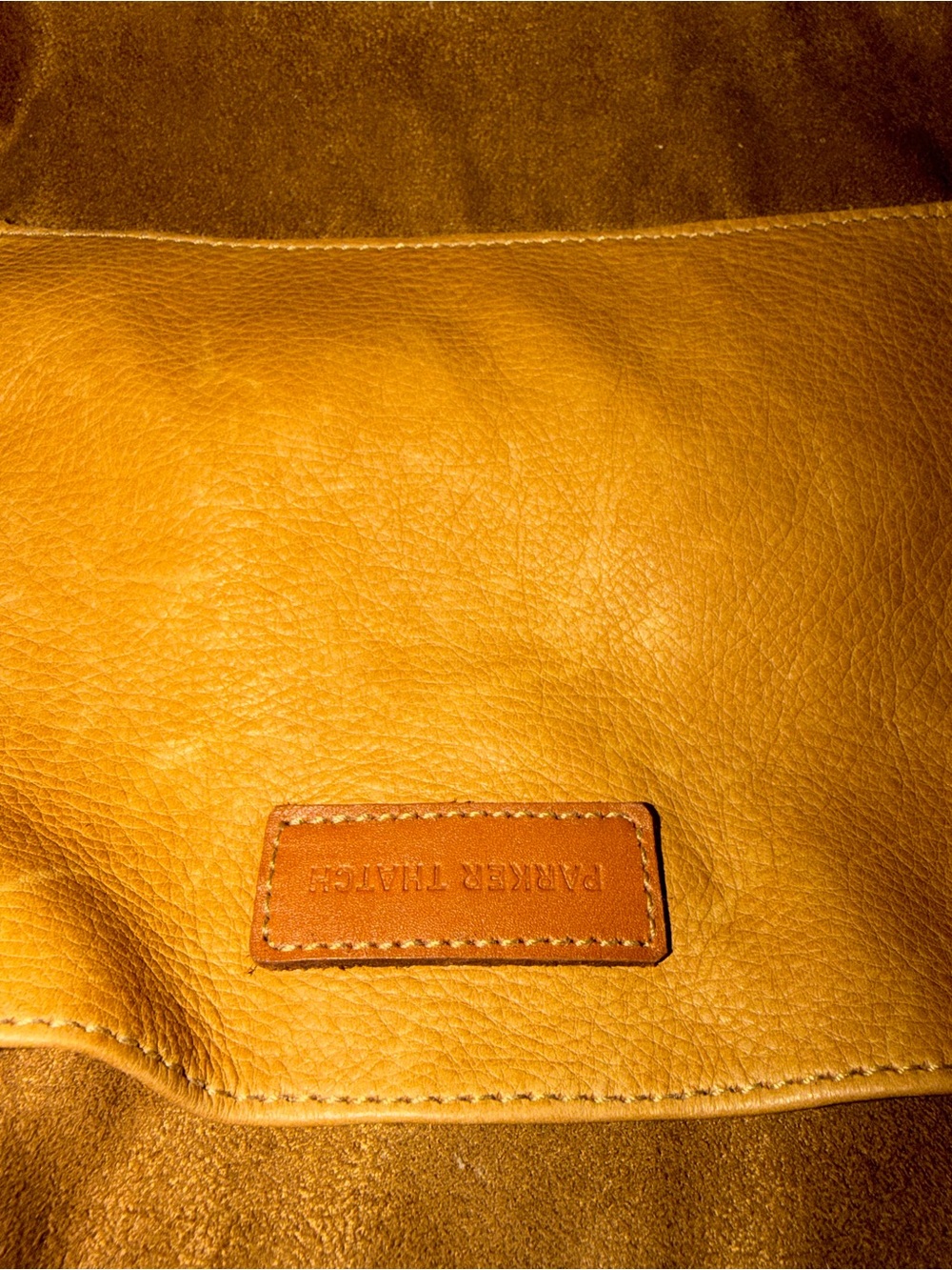 Heritage Broken-In Leather Shoulder Bag — Tan - Picture 8 of 11